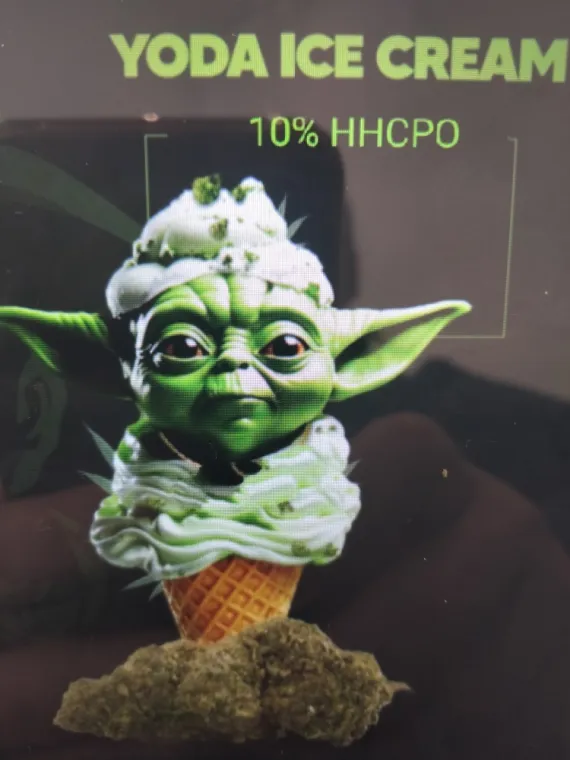 Nouvelle fleurs Yoda ICE Cream HHCPO 💎 à La Seyne-sur-Mer , La Seyne-sur-Mer, ALPHA X