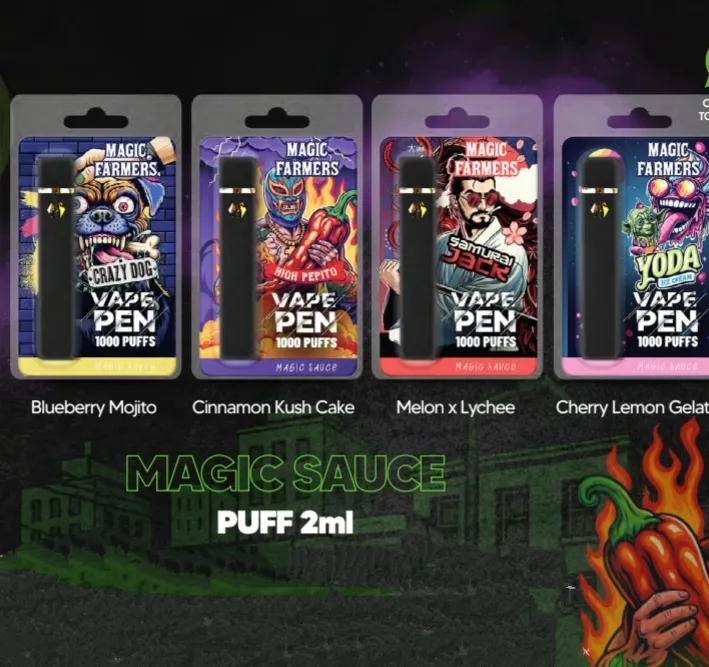  VAPE Sauce Magique  2ml - Samurai Jack,Yoda ice cream, Crazy dog,High pépito, La Seyne-sur-Mer, ALPHA X