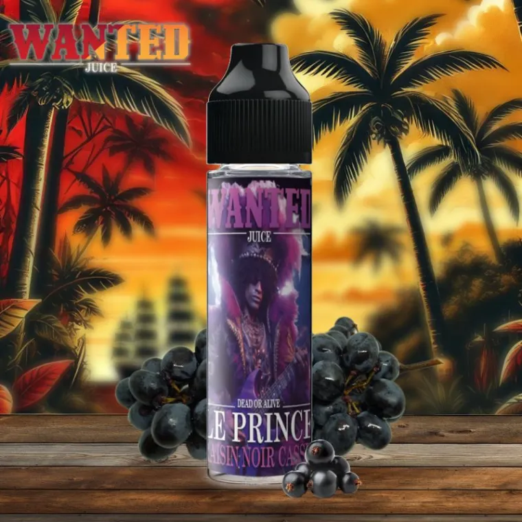 E-LIQUIDE WANTED JUICE Le Prince 50 ML, La Seyne-sur-Mer, ALPHA X